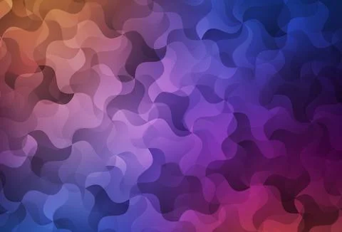 Light Blue, Red vector polygonal pattern. Stock Illustration
