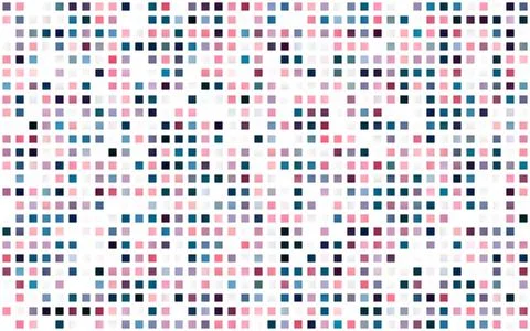 Light Blue, Red vector seamless texture in rectangular style. Stock Illustration