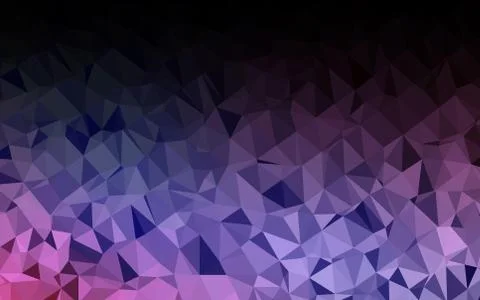 Light Blue, Red vector shining triangular background. Stock Illustration