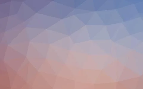 Light Blue, Red vector shining triangular pattern. Stock Illustration