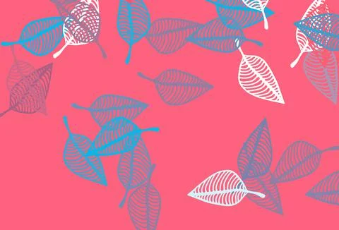 Light Blue, Red vector sketch cover. 스톡 일러스트