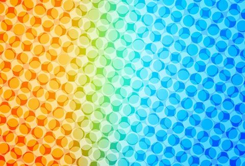 Light Blue, Red vector template with circles. Stock Illustration