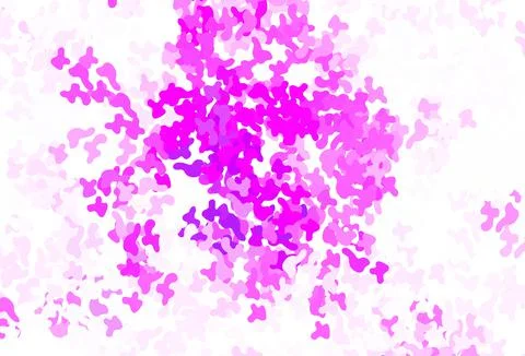 Light Blue, Red vector template with chaotic shapes. Stock Illustration