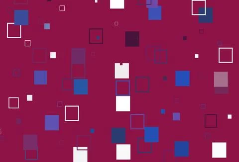 Light Blue, Red vector texture with rectangular style. 스톡 일러스트