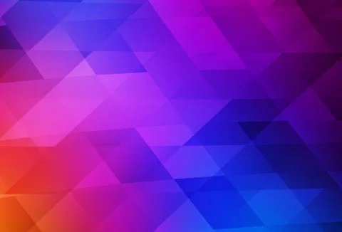 Light Blue, Red vector texture in rectangular style. Illustrazione stock