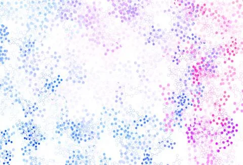 Light Blue, Red vector texture with artificial intelligence concept. Stock Illustration