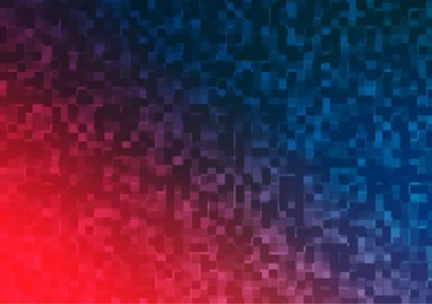 Light Blue, Red vector texture in rectangular style. Stock Illustration