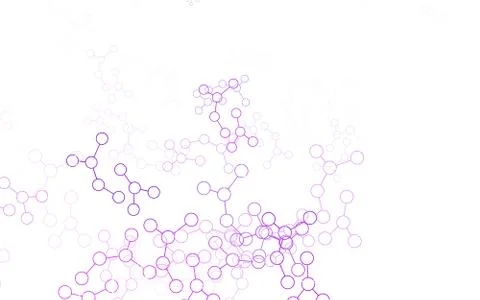 Light Blue, Red vector texture with artificial intelligence concept. Illustrazione stock