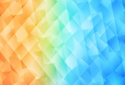 Light Blue, Red vector texture in rectangular style. Stock Illustration
