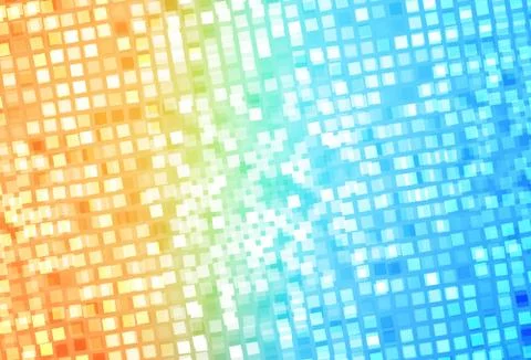Light Blue, Red vector texture in rectangular style. Stock Illustration