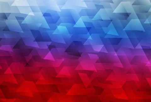 Light Blue, Red vector texture in rectangular style. Illustrazione stock