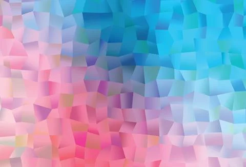 Light Blue, Red vector texture with rectangular style. Stock Illustration