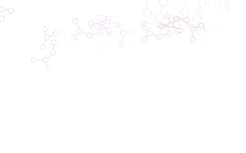 Light Blue, Red vector texture with artificial intelligence concept. Illustrazione stock