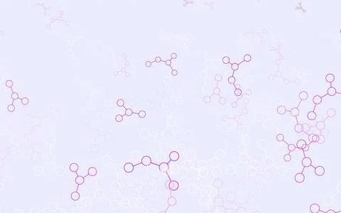 Light Blue, Red vector texture with artificial intelligence concept. Illustrazione stock