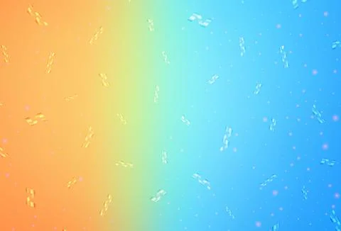 Light Blue, Red vector texture in birthday style. Stock Illustration