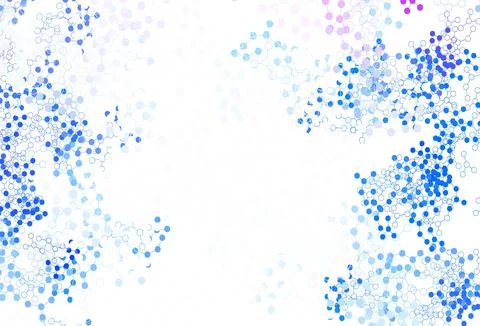Light Blue, Red vector texture with artificial intelligence concept. Stock Illustration