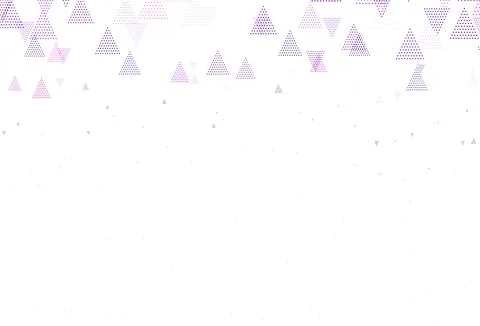 Light Blue, Red vector texture with triangular style with circles. Stockillustratie