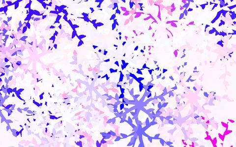 Light Blue, Red vector texture with abstract forms. Stock Illustration