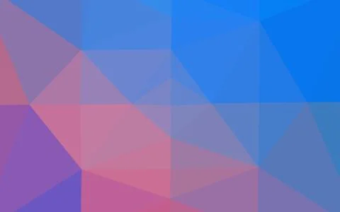 Light Blue, Red vector triangle mosaic texture. Stock Illustration