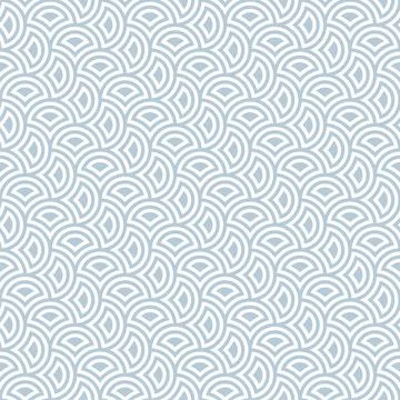 Light Blue Seamless Retro Pattern Stock Illustration