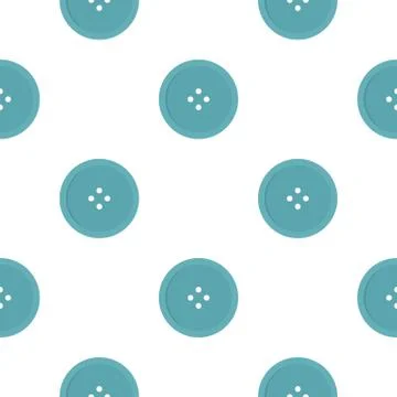 Light blue sewing button pattern flat 스톡 일러스트