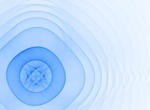 Light blue shape Stock Illustration