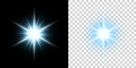 Light blue shine Stock Illustration