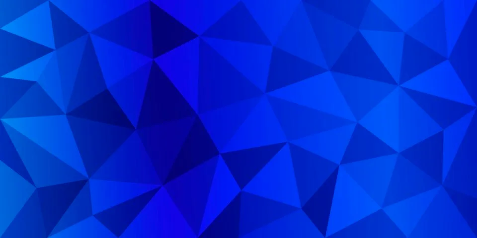 Light blue shining triangular pattern Low poly. The completely new template can Stock Illustration