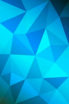 Light blue shining triangular pattern Low poly. The completely new template can Stock Illustration