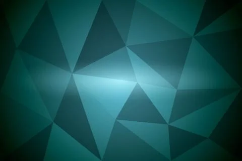 Light blue shining triangular pattern Low poly. The completely new template can Stock Illustration