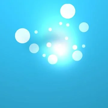 Light blue shiny background Stock Illustration