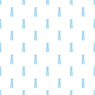 Light blue simple abstract clips seamless pattern イラスト素材