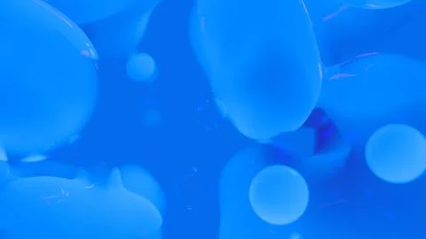 Light blue slight mild elements bg - abstract 3D rendering Illustrazione stock