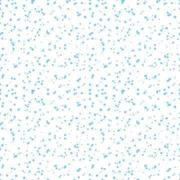 Light blue snowflakes seamless pattern Stock Illustration
