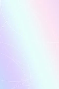 A light blue to soft pink gradient is overlaid with thin white network curv.. Stock Illustration