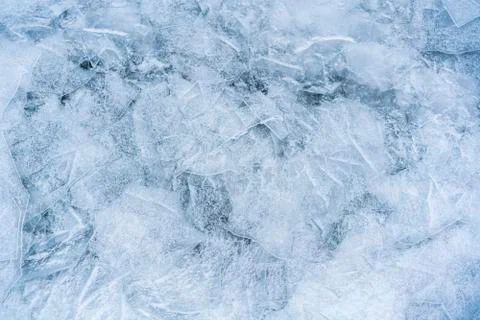 Light Blue Spring ice. Ice. background. Stock Photos