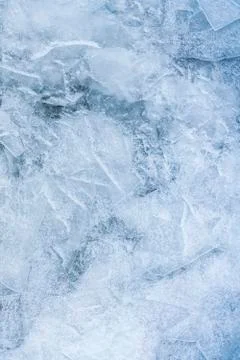 Light Blue Spring ice. Ice. background. vertical photo. Stock Photos