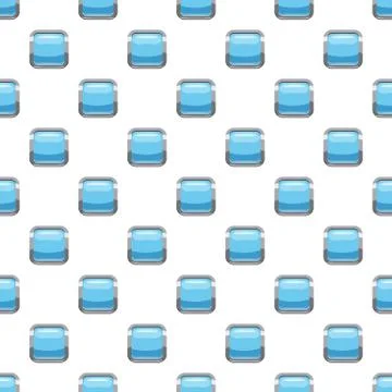Light blue square button pattern Illustrazione stock