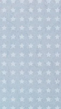 Light Blue Star Pattern Background in American Theme Style, for USA Holiday Foto stock