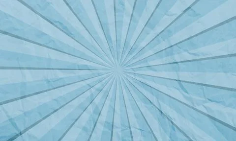 Light blue sunburst background with a subtle paper texture and radial striped Иллюстрация
