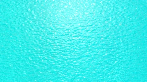 Light blue surface of water top view 3D sunny summer background aerial shot 4K Stock Footage 175947910