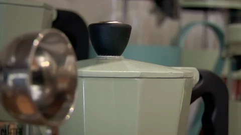 Light Blue Teapot Stock Footage 106900215