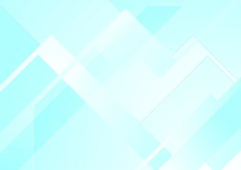 Light blue technology geometric abstract background Stock Illustration