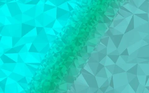 Light Blue triangular low poly, Mosaic pattern Background, Vector illustratio Illustrazione stock