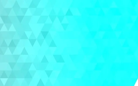 Light blue triangular low poly, Mosaic pattern Background, Vector illustratio Stock Illustration
