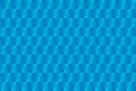 Light blue triangular seamless pattern. Bright geometric vector background. E Stock Illustration