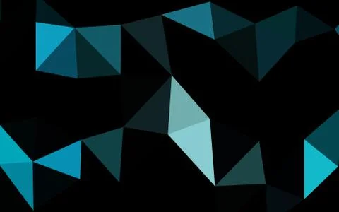 Light BLUE vector abstract mosaic background. イラスト素材
