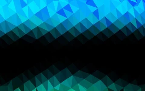 Light BLUE vector abstract mosaic pattern. イラスト素材