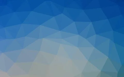 Light BLUE vector abstract mosaic backdrop. Illustration