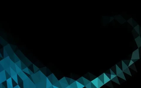 Light BLUE vector abstract mosaic backdrop. Illustrazione stock